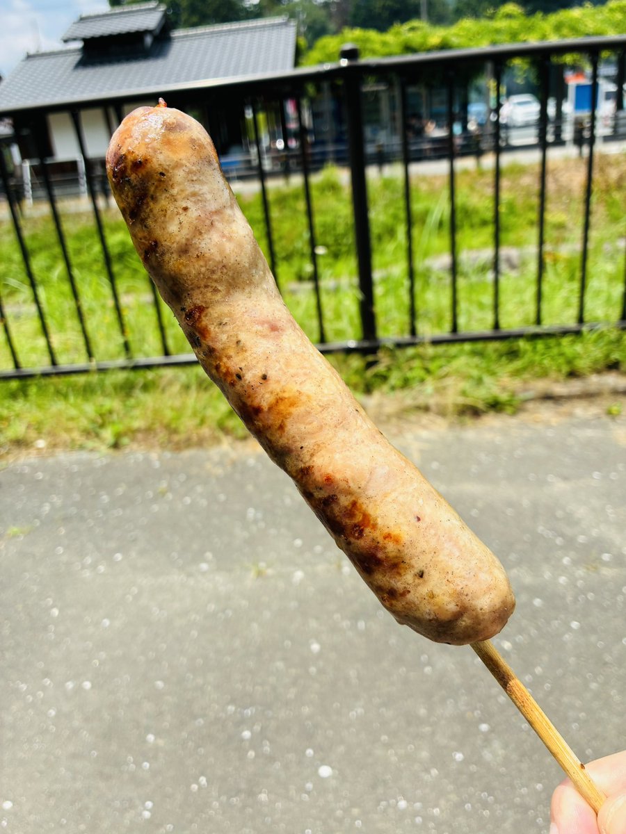 つくで手作り村も異常なし🫡
ジャンボ（¥600）いただきました😋
٩( ᐛ )و