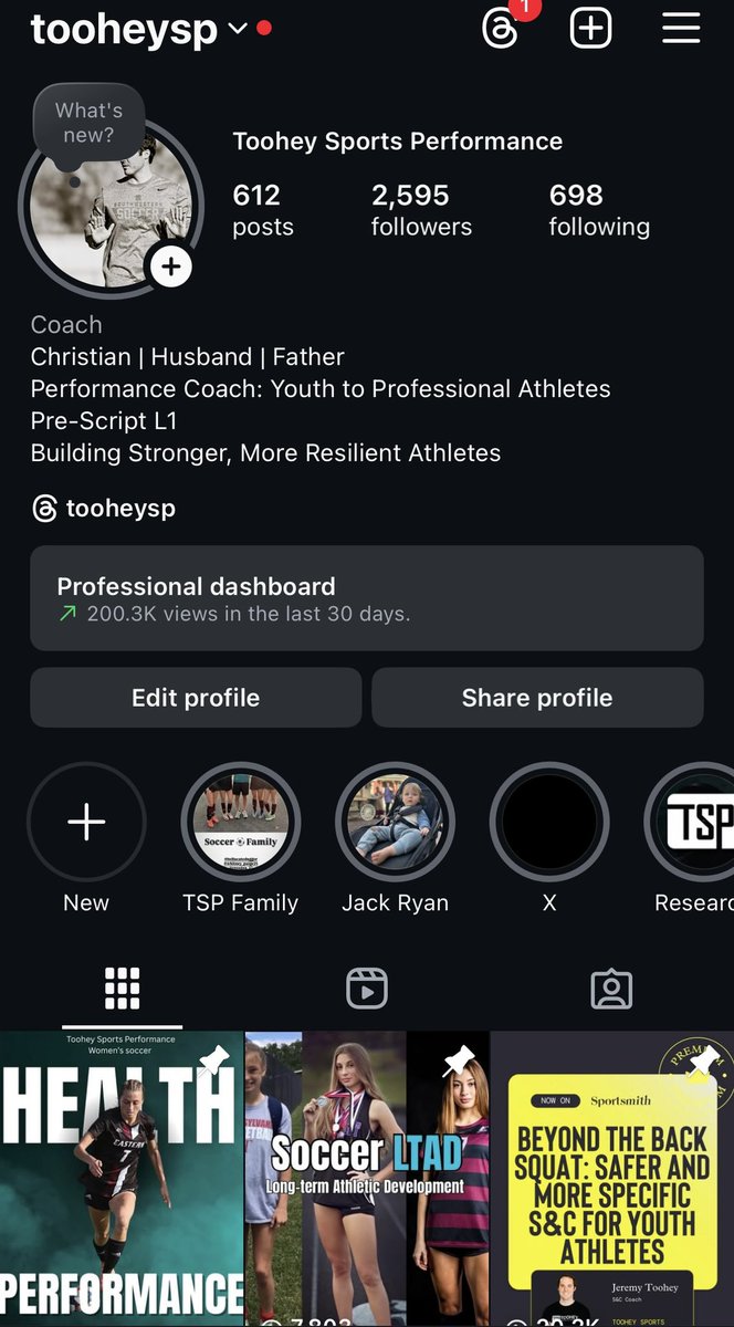 Coaches — if you’re interested in seeing more of what we’re doing at TSP, especially in the soccer space, I share a lot more over there. Would love to connect with you.