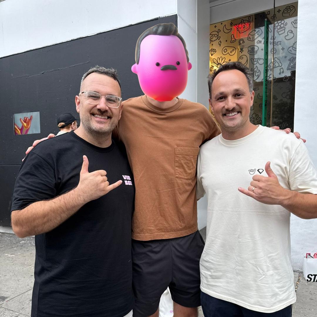 Pretty sure <a href="/tyguyot/">Tyler Guyot 🤙</a> and <a href="/chrismguyot/">Chris Guyot 🤙</a> are related to Vibe #5198. 👨👨👨