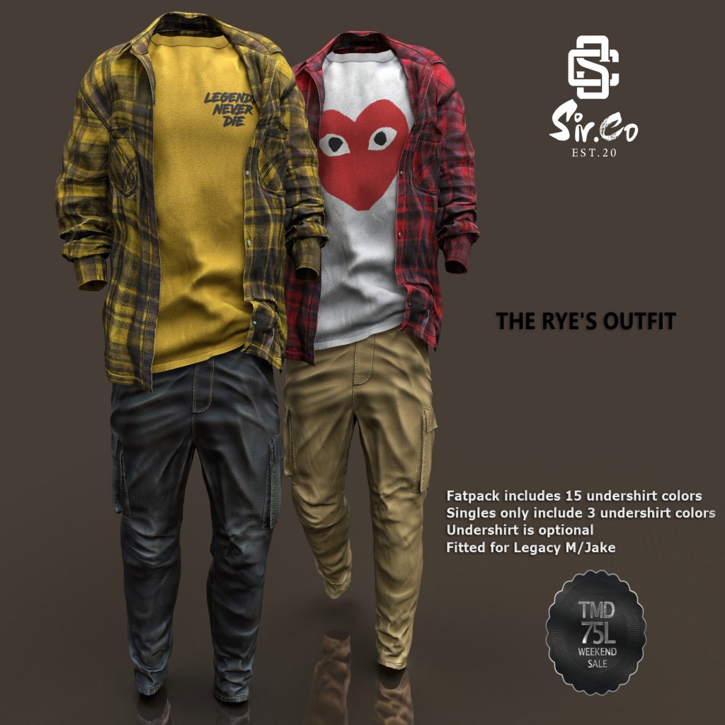 🔥Sir.Co -TMD Weekend Sale - Round 152!75L
maps.secondlife.com/secondlife/Blu…