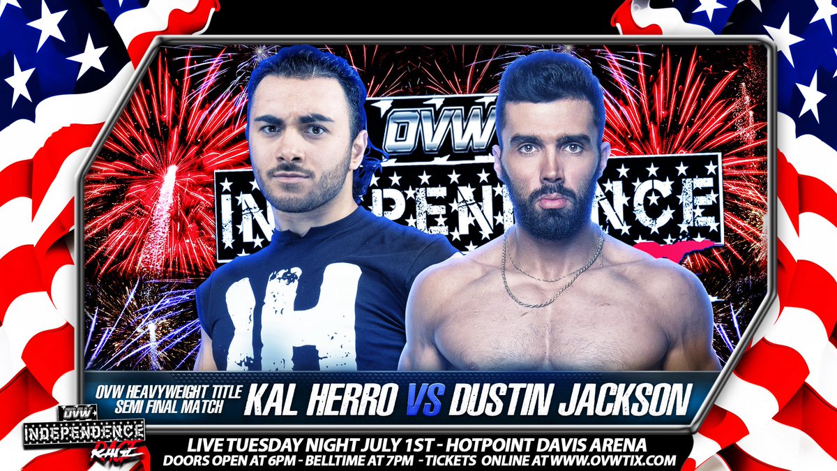 The OVW Heavyweight Championship Tournament has taken quite the turn! Allies have turned into opponents in this chase for the gold!

Secure your spot to INDEPENDENCE RAGE on JULY 1ST - OVWTix.com