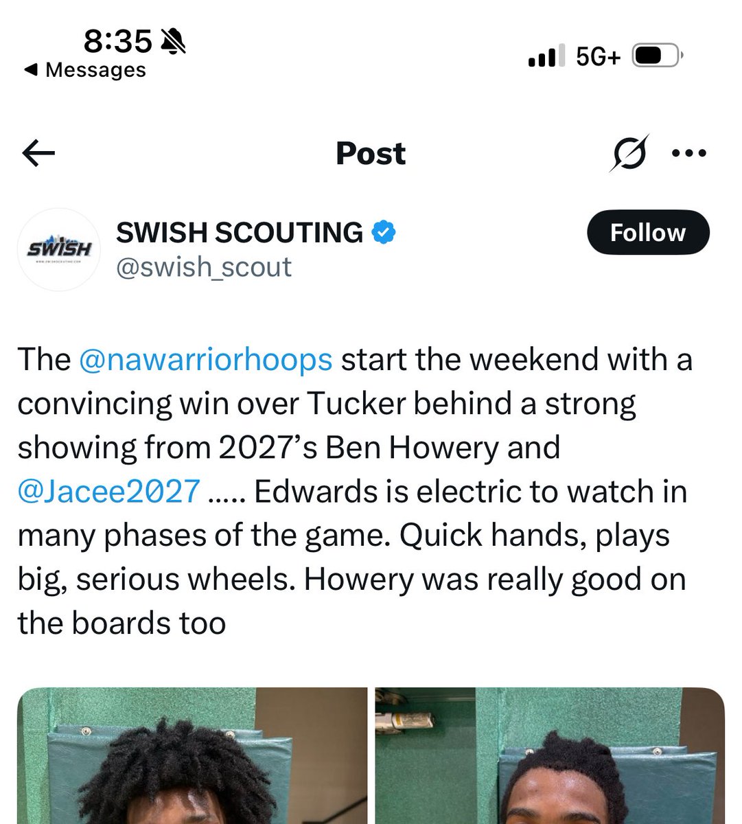Benjamin Howery (@benhowery23) on Twitter photo 
