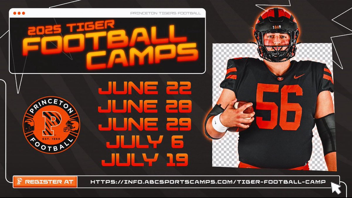 Eddie Bohne (@eddiebohne2007) on Twitter photo Princeton Camp Tommorow! I am Excited for another chance to compete and get better!
<a href="/coachehenderson/">EJ Henderson</a>
<a href="/PrincetonFTBL/">Princeton Football</a>
<a href="/LHPS_football/">LHPS Football</a>
<a href="/Coach_Bullock/">Ben Bullock</a> Princeton Camp Tommorow! I am Excited for another chance to compete and get better!
<a href="/coachehenderson/">EJ Henderson</a>
<a href="/PrincetonFTBL/">Princeton Football</a>
<a href="/LHPS_football/">LHPS Football</a>
<a href="/Coach_Bullock/">Ben Bullock</a>