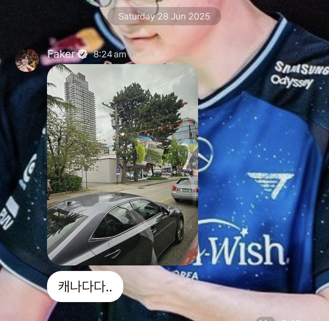 Faker update~
🐈‍⬛️it's Canada..

Have fun my goat!🍀