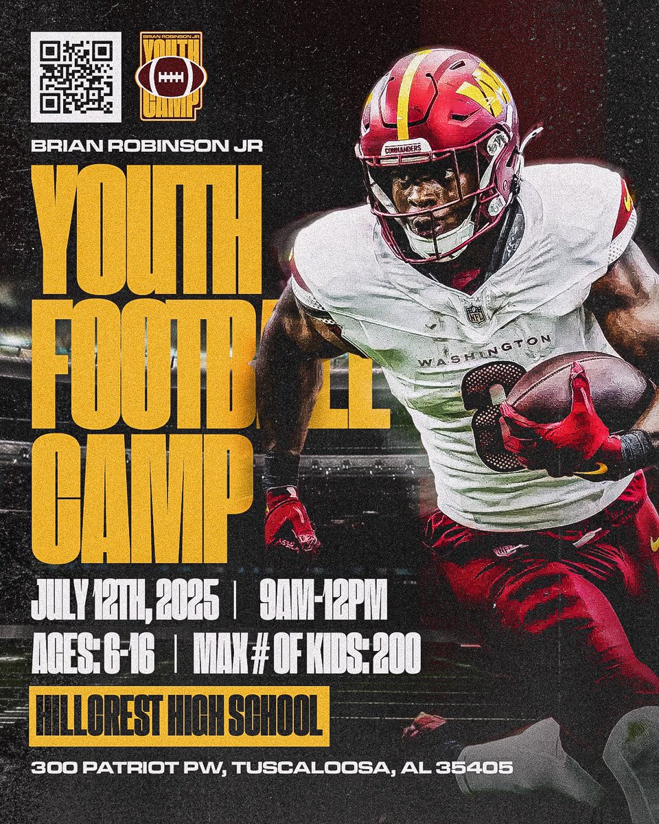 Hillcrest Football (@hhspatsfootball) on Twitter photo Huge event coming up at Hillcrest in a few weeks. Always awesome to have <a href="/BrianR_4/">Brian K Robinson Jr</a> back home!!! Get signed up now!! Limited availability so don’t miss out on your spot!!! Huge event coming up at Hillcrest in a few weeks. Always awesome to have <a href="/BrianR_4/">Brian K Robinson Jr</a> back home!!! Get signed up now!! Limited availability so don’t miss out on your spot!!!