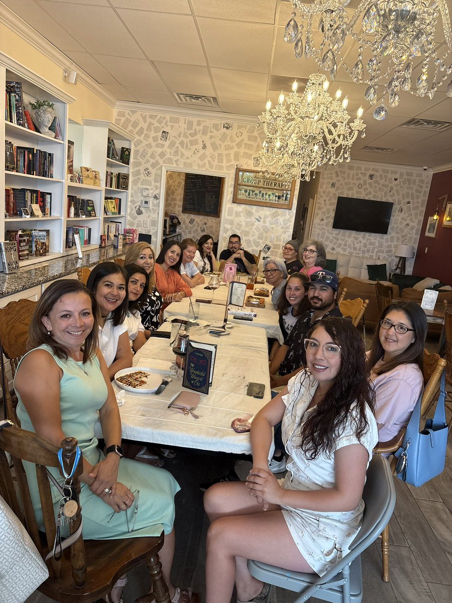 Even during summer break our Book Club met! Thank you all!! We read The Perfect Marriage by Jeneva Rose. Let’s keep reading!📚💙