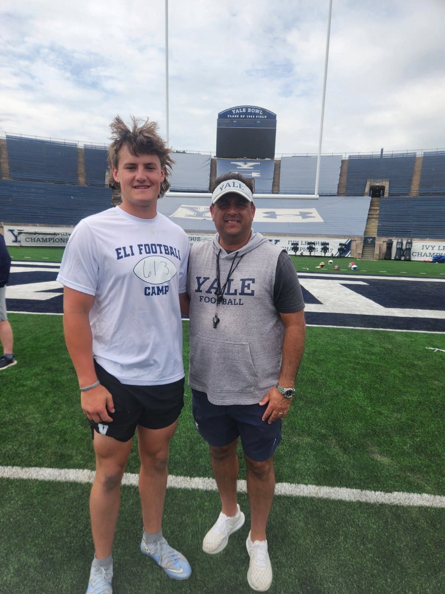Dawson Olk (@dawson_olk) on Twitter photo Had a great time at <a href="/yalefootball/">Yale Football</a> thanks <a href="/CoachBCoyle/">Brandon Coyle</a> and <a href="/CoachOstrowsky/">Chris Ostrowsky</a> for having me out
<a href="/GoValorFootball/">Valor Christian Football</a> <a href="/zachwilsonvalor/">Zach Wilson</a> <a href="/Coach_Sanford2/">Coach Mike Sanford</a> Had a great time at <a href="/yalefootball/">Yale Football</a> thanks <a href="/CoachBCoyle/">Brandon Coyle</a> and <a href="/CoachOstrowsky/">Chris Ostrowsky</a> for having me out
<a href="/GoValorFootball/">Valor Christian Football</a> <a href="/zachwilsonvalor/">Zach Wilson</a> <a href="/Coach_Sanford2/">Coach Mike Sanford</a>