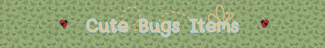 Cute Bugs ★ Items bentewee.com/shop/456 #Bentewee #Dressupgame