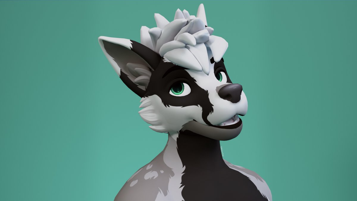 Melon1te's tweet image. A European Badger design and retexture for Vulpering Time on the Winterpaw Masc base!
Base by @/JuliaWinterPaw
#render #vrchatfurry