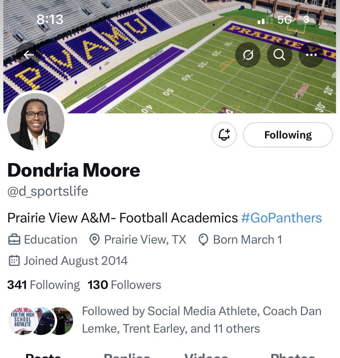 Shot out to <a href="/d_sportslife/">Dondria Moore</a> 
PVAMU Academic Coach
Goes about and beyond to help our athletes. 
Team GPA is up and will continue to go up!!!
Team graduation rate is up and will continue to go up!!
PV Athletics graduation rate is up and will continue to rise
We APPRECIATE YOU
#WTW