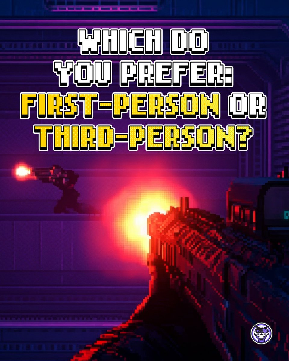 Let's settle the debate: First-person POV or third-person POV on #videogames?
