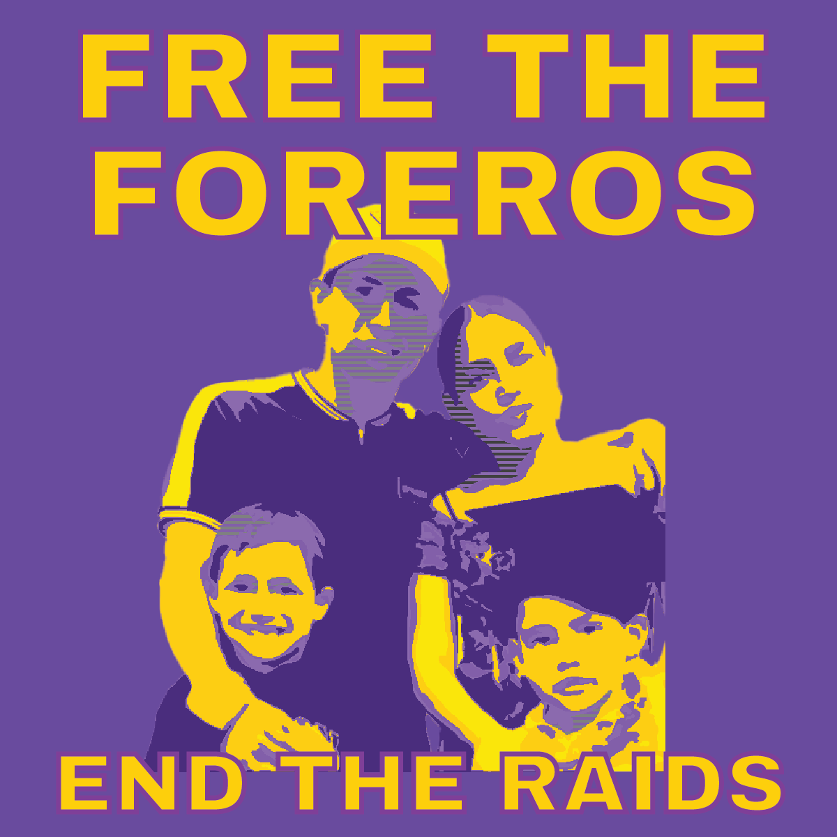 Nicolle Forero is an educator, licensed child care provider and member of SEIU Local 925. Nicolle; her husband, Sebastian; and their two children ages 4 and 6 were recently detained in court and are now detained. Six-year-old Juan, was undergoing medical treatment for a