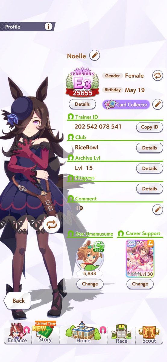 _UrsaMajor's tweet image. Been enjoying playing umamusume, not sure what adding me will do but feel free to