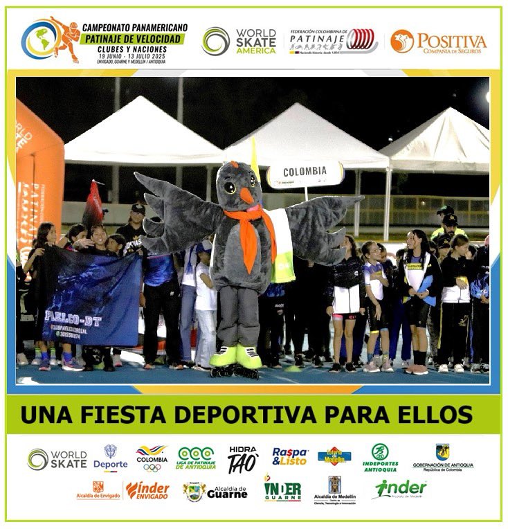 👏🏼🏆 Se bajó la bandera para la continuidad de los Campeonatos panamericanos de patinaje de velocidad 2025 y así fue este acto inaugural 📲 

Visite nuestro sitio web lc.cx/80QeLK