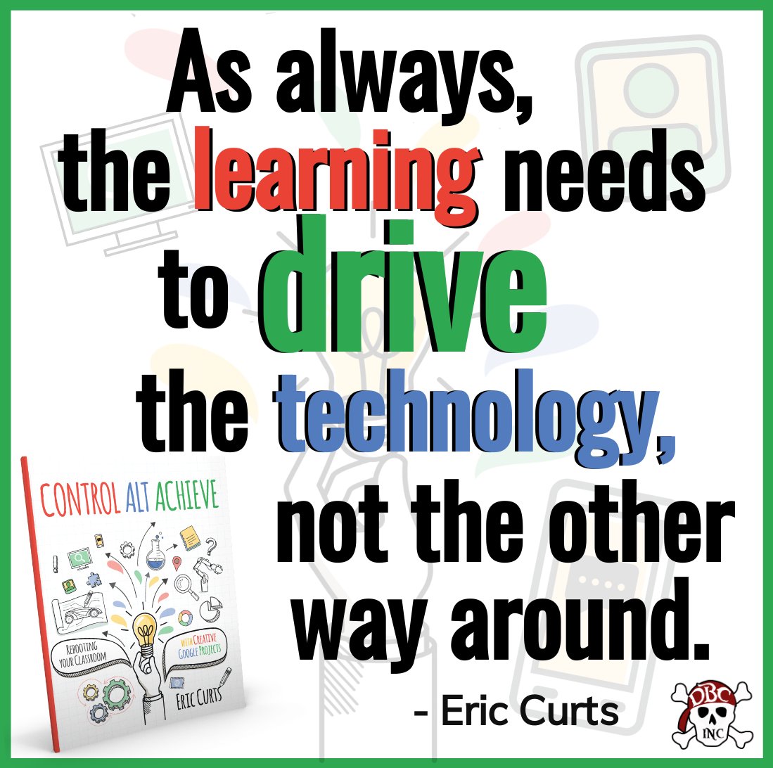 Dave Burgess Consulting, Inc. (@dbc_inc) on Twitter photo "...the learning drives the technology."
YES. To. THIS!
Thank you, Eric Curts + #ControlAltAchieve!
📖 a.co/d/06vPiuED
#ISTELive #ISTELive 24 #tlap #dbcincbooks <a href="/ericcurts/">Eric Curts</a> <a href="/TaraMartinEDU/">Tara M Martin</a> <a href="/burgessdave/">Dave Burgess</a> "...the learning drives the technology."
YES. To. THIS!
Thank you, Eric Curts + #ControlAltAchieve!
📖 a.co/d/06vPiuED
#ISTELive #ISTELive 24 #tlap #dbcincbooks <a href="/ericcurts/">Eric Curts</a> <a href="/TaraMartinEDU/">Tara M Martin</a> <a href="/burgessdave/">Dave Burgess</a>