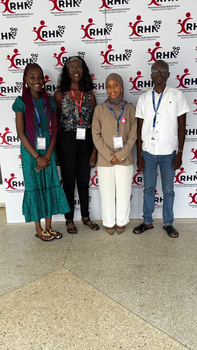 Self-Care Trailblazer Group (@selfcare4uhc) on Twitter photo Our team just wrapped up an amazing first day at the <a href="/rhnkorg/">Reproductive Health Network Kenya</a> AYSRHR Conference! Join us tomorrow in Johari Hall 3 for a conversation on self-care interventions for youth and SRHR.
Conference attendees can check-in at the venue. Virtual registration here: bit.ly/3Tvtp6j Our team just wrapped up an amazing first day at the <a href="/rhnkorg/">Reproductive Health Network Kenya</a> AYSRHR Conference! Join us tomorrow in Johari Hall 3 for a conversation on self-care interventions for youth and SRHR.
Conference attendees can check-in at the venue. Virtual registration here: bit.ly/3Tvtp6j