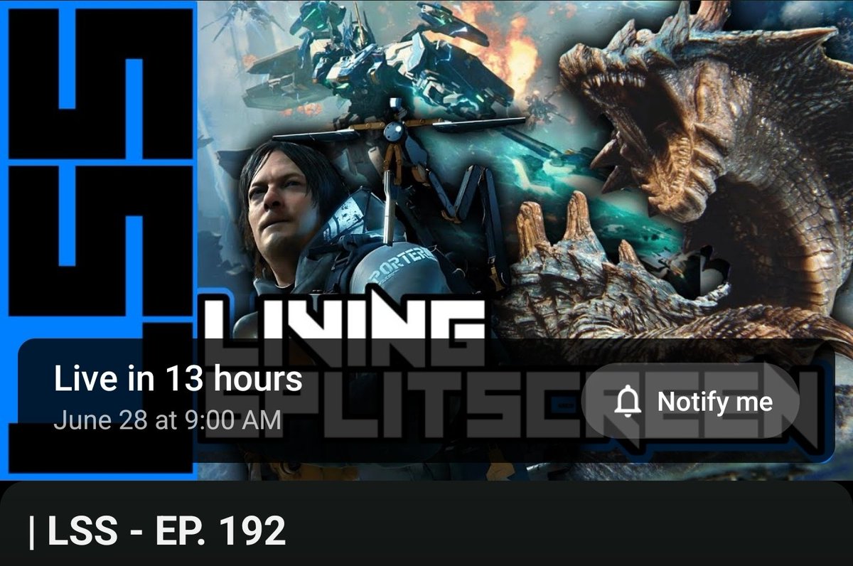 PongSoul's tweet photo. ๐จ13 HOUR ALERT!๐จALARMS SET!๐จ @s7eelreign & I will be LIVE-TOMORROW MORNING-on #LivingSplitScreen @LvngSplitScreen 10am ET/9am CT for 3+ Hours of BIG Gaming Speculation & Opinion! https://t.co/f0bDSSrCYZ GRAB YOUR TICKETS & SEATS aboard the Splitters' Hype Train! ๐๐๐๐ #ChooChooMFers