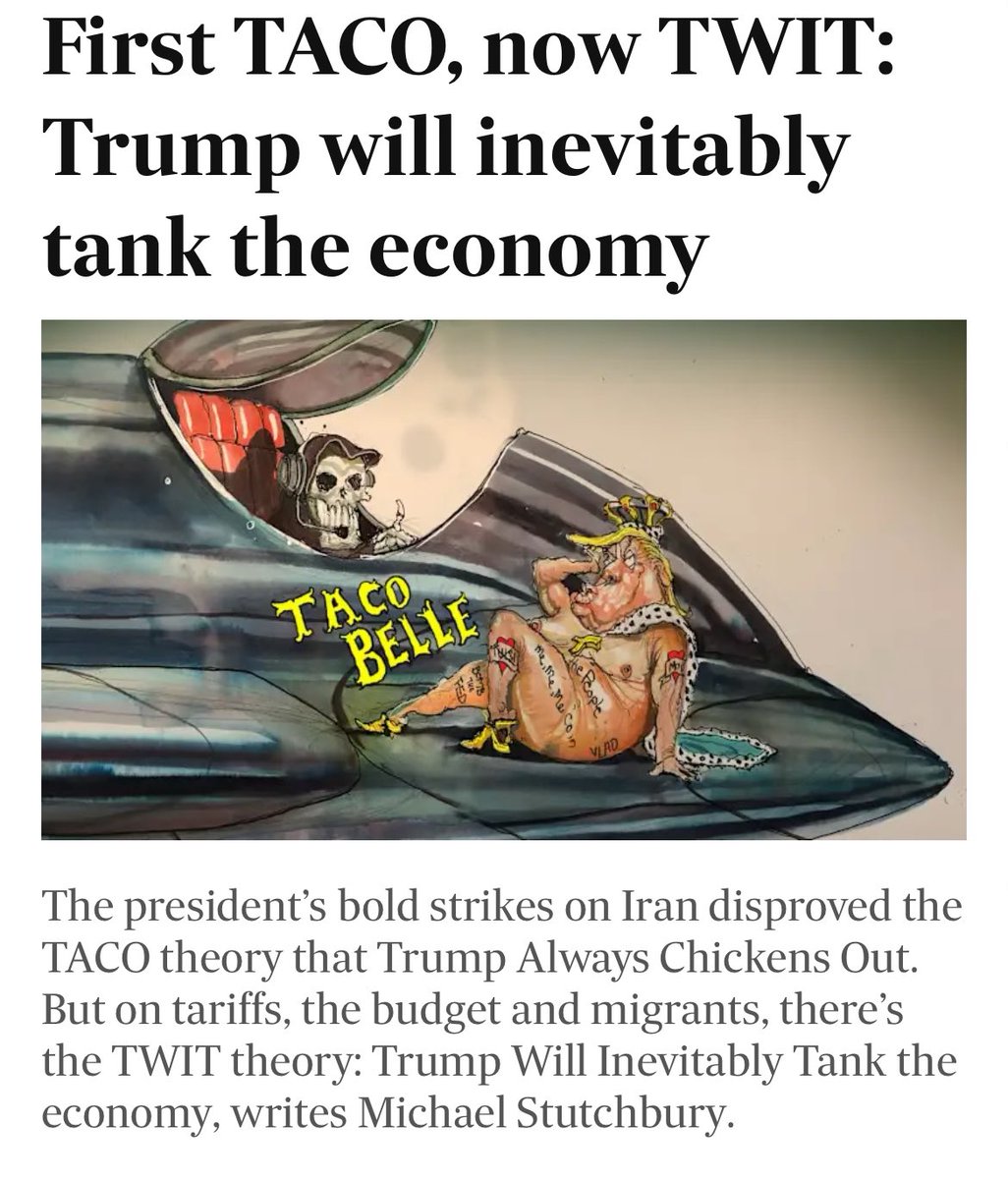 TheMichaelEvery's tweet image. 2025, day 179

Good morning from Asia.

In geopolitics, Israel assess Iran is no longer a nuclear threshold state; its defence minister warns Operation Rising Lion was “just a trailer”; President Trump says ‘You got beat to hell” to Iran &amp;amp; he saved Khamenei from an “ugly,…