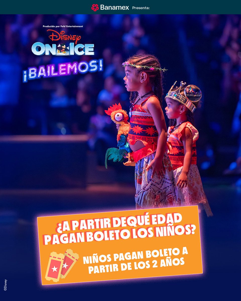 Tienes que saber esto antes del estreno de Disney On Ice ¡BAILEMOS! este 2 de julio. ❄️⛸️

#AuditorioNacional #DisneyOnIceMX

🎟️Boletos en taquilla y Ticketmaster: bit.ly/DOIBAILEMOS