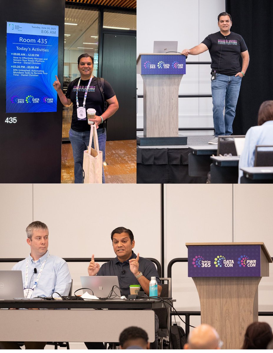 Daniel Christian | Microsoft MCT & MVP (@dchristian19) on Twitter photo I had a fantastic experience at <a href="/TechCon365/">TechCon 365, PWRCON & DATACON</a> in Seattle, Washington this week!
The event was packed with insightful sessions and workshops, and I was especially honored to co-present alongside <a href="/AndyHuneycutt/">Andy Huneycutt | ๐งโ๐ป โ๏ธ</a> and <a href="/andrewhess123/">Andrew Hess</a> . Sharing ideas, best practices, and hands-on I had a fantastic experience at <a href="/TechCon365/">TechCon 365, PWRCON & DATACON</a> in Seattle, Washington this week!
The event was packed with insightful sessions and workshops, and I was especially honored to co-present alongside <a href="/AndyHuneycutt/">Andy Huneycutt | ๐งโ๐ป โ๏ธ</a> and <a href="/andrewhess123/">Andrew Hess</a> . Sharing ideas, best practices, and hands-on