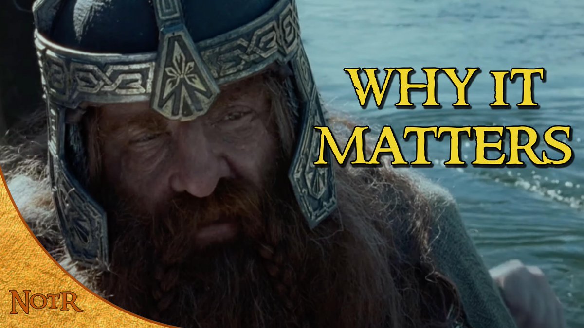 Today, we dive into the deep meaning behind Gimli's gift from Galadriel.  Her response says much about both Gimli and Fëanor...

VIDEO: youtu.be/qamiJ-TLm-8