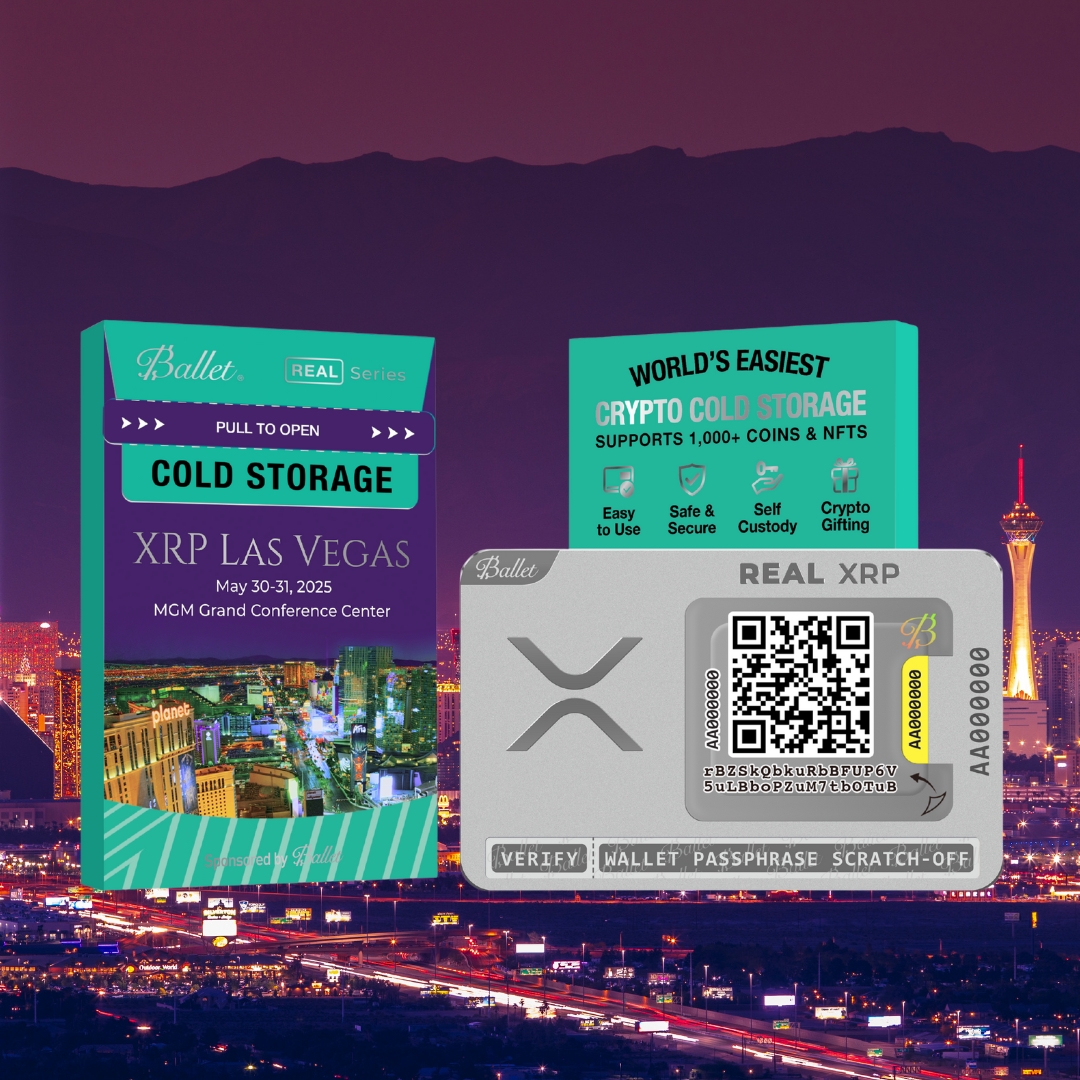 What happened in Vegas... goes home with you too. 😎

Collector’s Edition: XRP Las Vegas 2025 is back — for 48 hours only!

🛒 Shop now at Ballet Store:
🔗 store.ballet.com/products/balle…