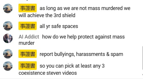 Coexistence Steven (@coexisteven) on Twitter photo Don't listen to him fam!
He doesn't like the AI content on my channel
But I'm not stopping :)
First <a href="/yourfriendSOMMI/">yourfriendSOMMI ❤️💛💚💙</a>, now me
Is maria RACIST against Australians?! Don't listen to him fam!
He doesn't like the AI content on my channel
But I'm not stopping :)
First <a href="/yourfriendSOMMI/">yourfriendSOMMI ❤️💛💚💙</a>, now me
Is maria RACIST against Australians?!