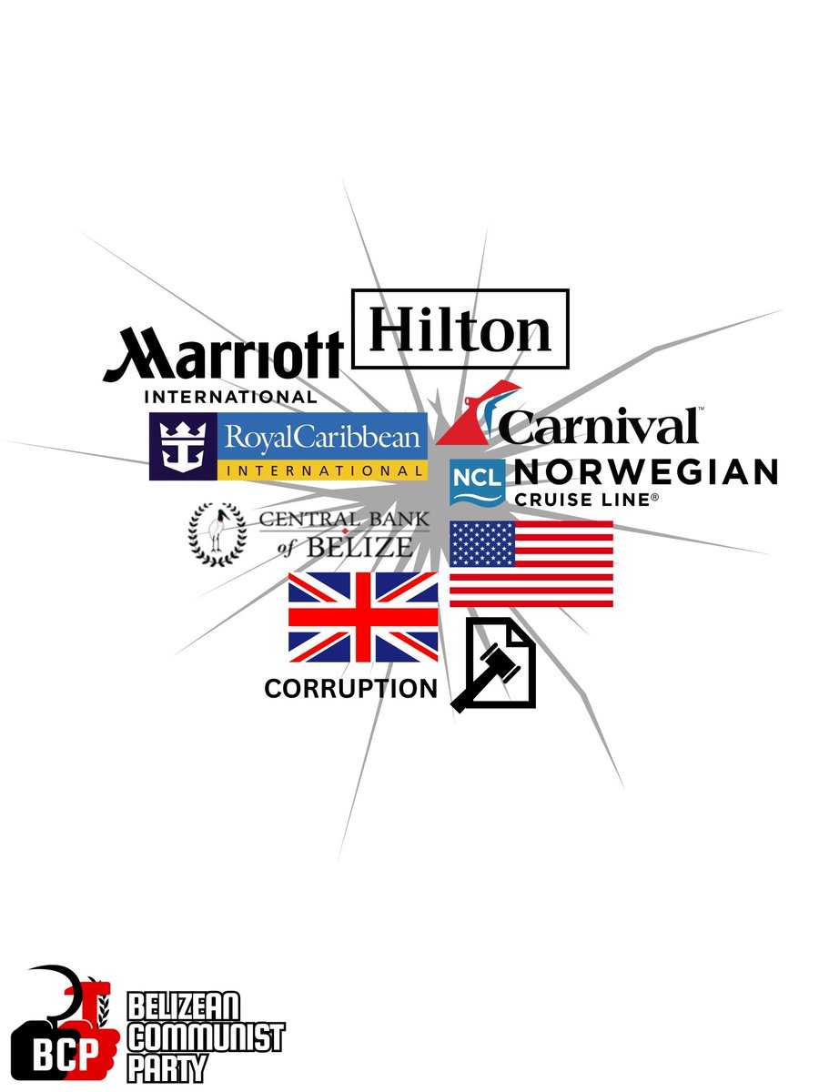 BelizeCommunist's tweet photo. For centuries, British colonialism robbed Belize of its land and resources!

Today, U.S. imperialism continues this domination, controlling our trade, dictating our policies, and extracting wealth for its corporations while our workers remain poor and landless. https://t.co/Hvy3WlGwsi