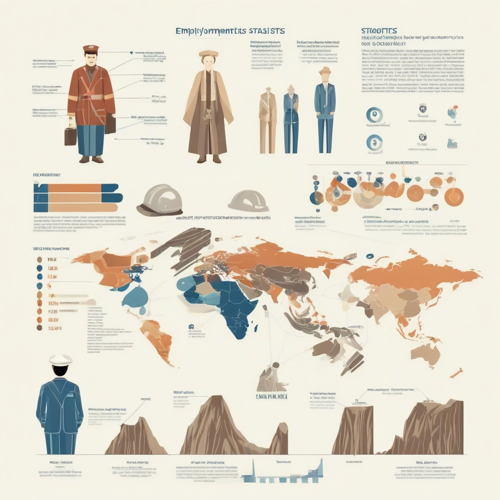 UncomfortLogic's tweet photo. #ai #aiArt #aiArtWork #isotype #dataviz #diagram #employment #craftspeople #statistics #visualization #infographic #international #labor #jobs https://t.co/Umm3A6nV1f