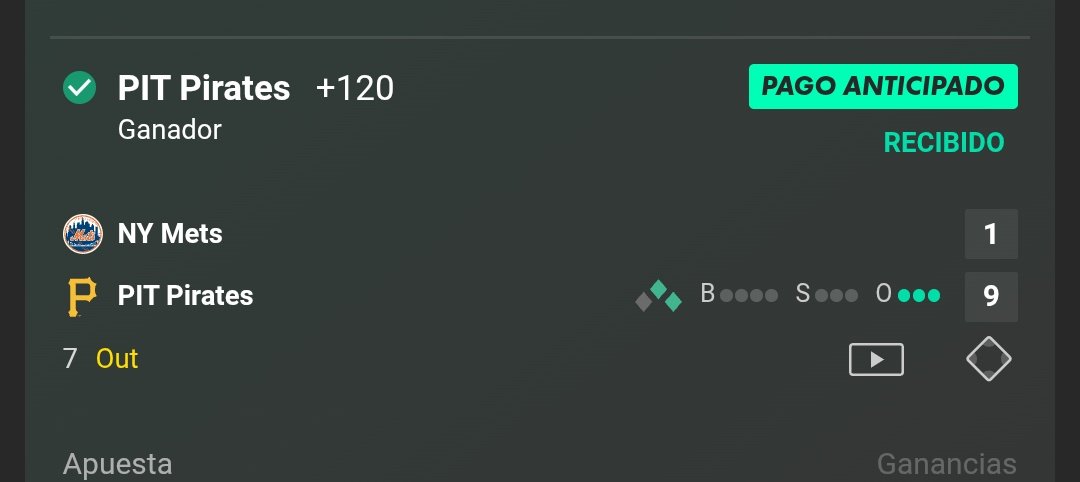 picks_crazy's tweet image. 🎯⚾      Anticipado 🤠  
                         ✅