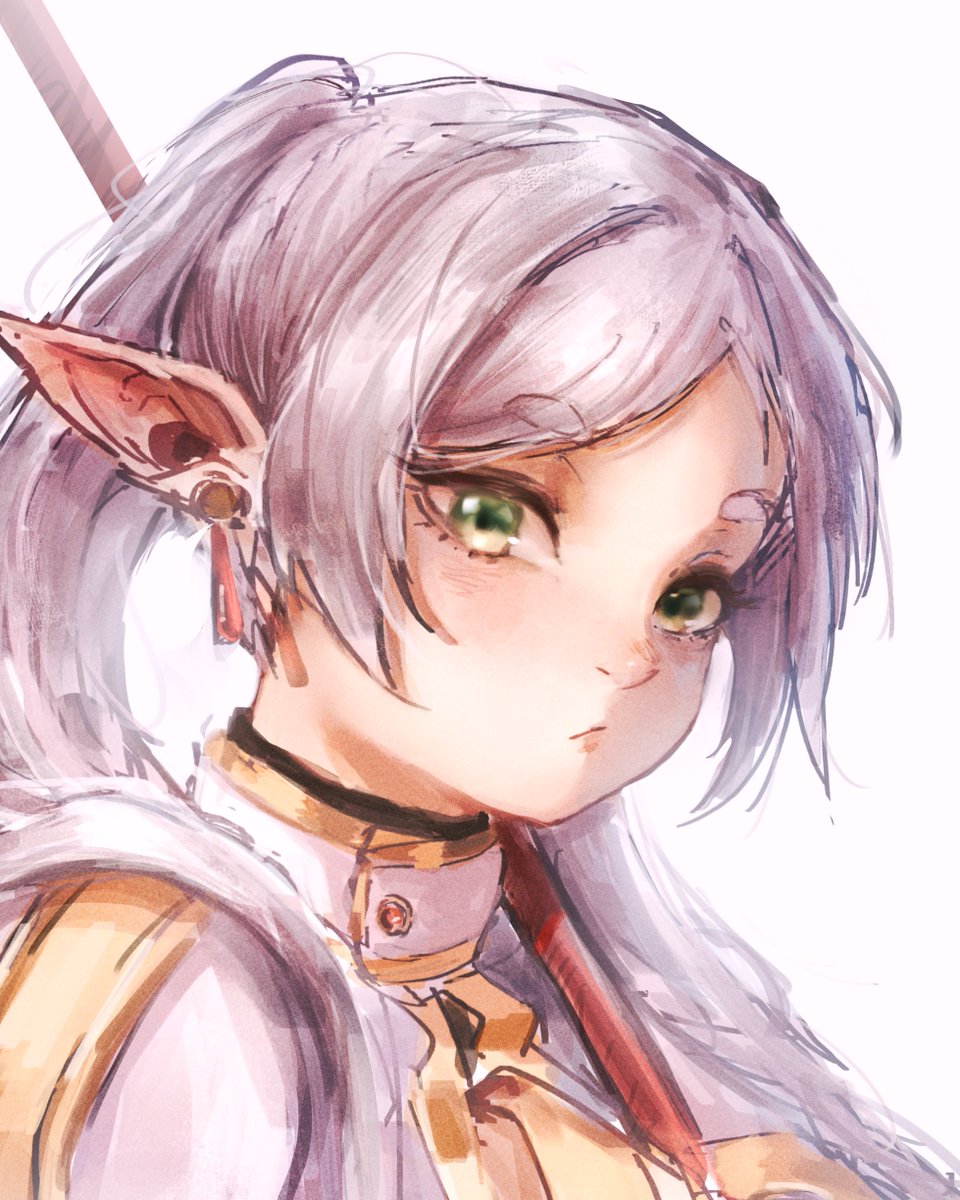 Sai_mon404's tweet image. Style practice

#frierenfanart