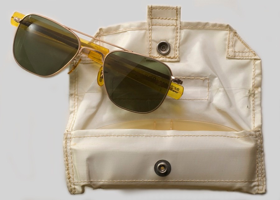 No packing list for a far afield trip is complete without sunglasses. Apollo 11 astronaut Michael Collins took these American Optical Co. sunglasses to space on the Apollo 11 mission as part of the personal equipment carried by each astronaut. #NationalSunglassesDay
