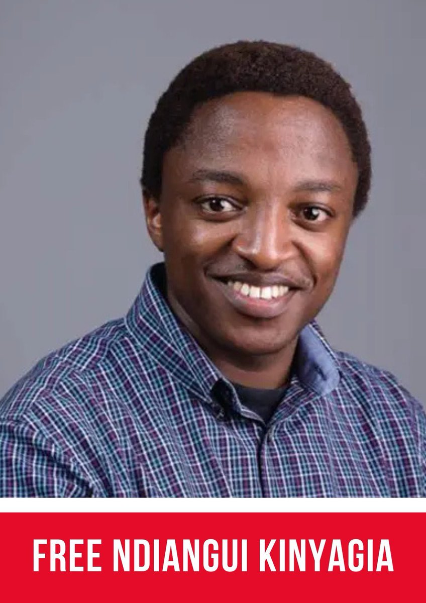 It’s been a week since Ndiangui was disappeared!!! Where is Ndiangui?!!!

#FreeNdianguiKinyagia