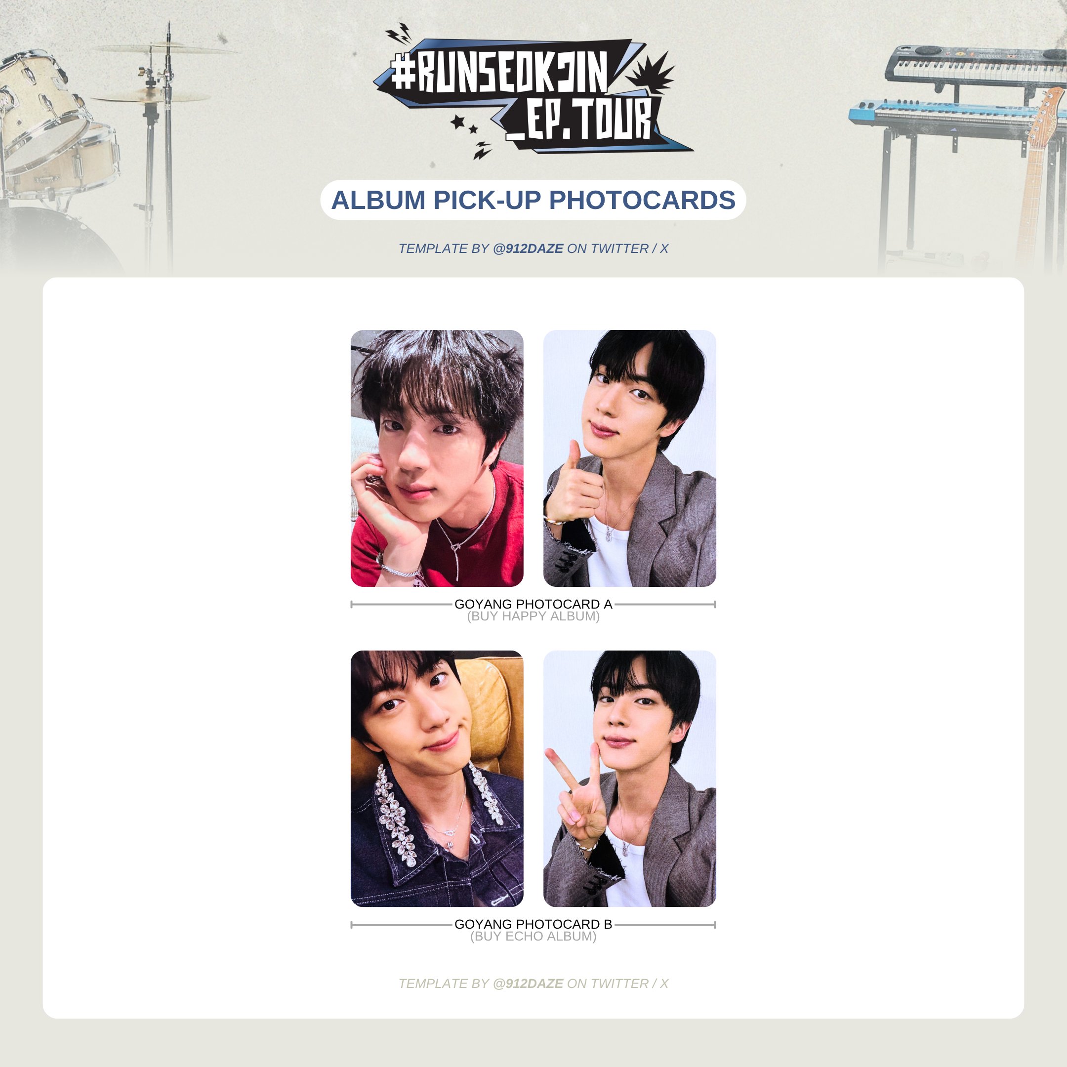 RUNSEOKJIN_EP.TOUR 6/28 in GOYANG トレカJIN BTS | #RUNSEOKJIN_EP.TOUR 4K Single-view (6/28)