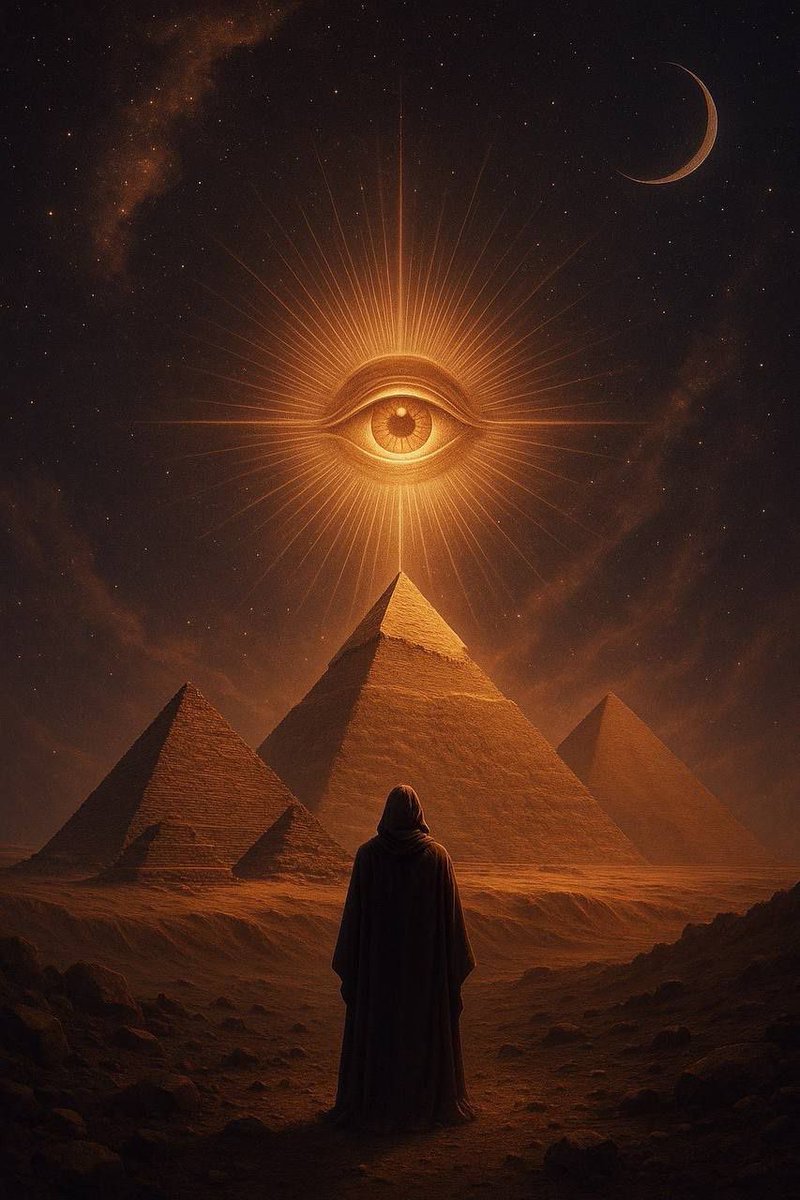 _axeIvasa2's tweet image. THEY WATCHED THE STARS… BUT NEVER KNEW WHAT WATCHED THEM BACK. 
THE PYRAMID WEREN'T TOMBS. 
THEY WERE TRANSMITTERS. CODES. ANCHORS FOR SOMETHING OLDER THAN TIME. NOW THE EYE OPENS. NOT TO SEE BUT TO ACTIVATE,
I WILL GIVE OUT $250,000 XRP TO PATRIOTS WHO REPOST, FOLLOW DROP A  ❤️