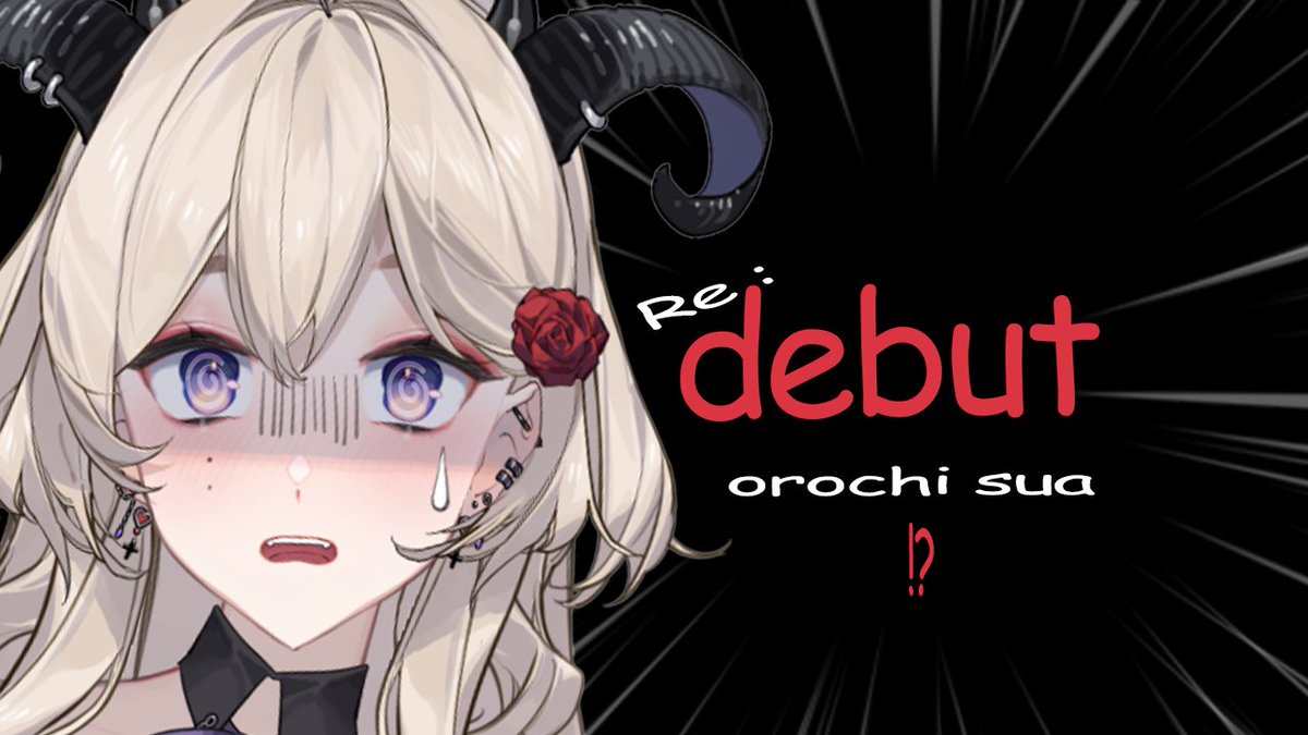 OrochiSua's tweet photo. nice to meet you...again...? I’m the no.1 dragon Orochi Sua 🥀🐧 
no.1 very big fan of loser activities

my debut stream will be on 1st July (Tue) @ 8PM BST/GMT+1

dual streaming on YT/Twitch !
➡️ https://t.co/joVMNtyTnf
➡️ https://t.co/vsF41UB1ww

come 2 my debut pretty pls<3 https://t.co/C2SCUH5eck