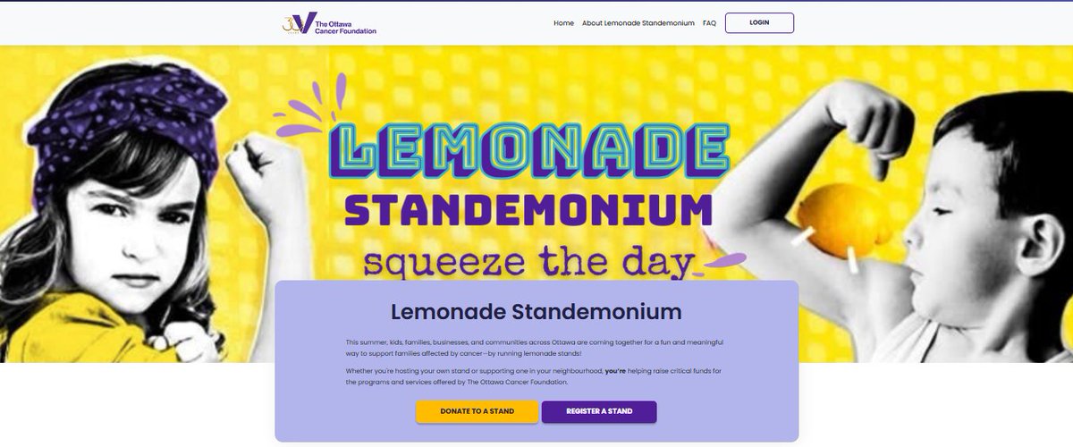 🍋💛 Calling all Overbrook families, friends, and community groups

This summer, join Lemonade Standemonium 2025, a fun and heartwarming way to support The Ottawa Cancer Foundation 🌞✨
👉 Learn more and sign up here: support.ottawacancer.ca/site/TR/Lemona…