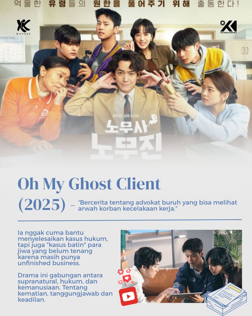 xkdreamers's tweet photo. Lagi lagi Na PD

drama yang bikin kita nanya ke diri kita sendiri soal amanah dan tanggungjawab yang mungkin belom kita selesaikan.

Ada yang nonton drama ini??

#Xkdreamers #xkwavers #dramakorea #koreandrama #fyp #kdramainsight #insight #ohmyghostclient #jungkyungho #seolinah https://t.co/ozuPidDOrx