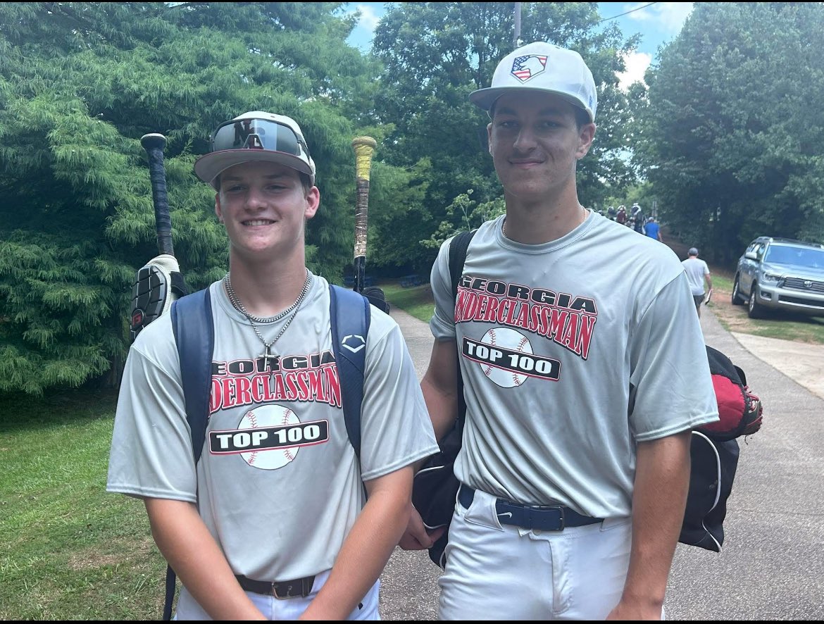 Bryson Rambus (@brysonrambus) on Twitter photo Thanks <a href="/GaTop100/">Georgia Dugout Club</a> for hosting the Top 100 Underclassmen event this past week at Marietta HS.
Great event, great exposure!
With <a href="/SamLoweBaseball/">Sam Lowe</a>
#uncommitted
<a href="/VikingBseball/">Northgate Baseball</a> Thanks <a href="/GaTop100/">Georgia Dugout Club</a> for hosting the Top 100 Underclassmen event this past week at Marietta HS.
Great event, great exposure!
With <a href="/SamLoweBaseball/">Sam Lowe</a>
#uncommitted
<a href="/VikingBseball/">Northgate Baseball</a>