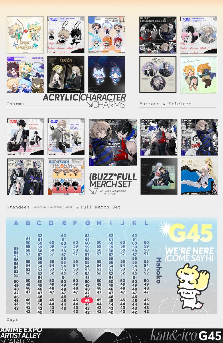 kan (@kaninn) on Twitter photo โโโโโโโโโโโโ
kan & ico #AX2025 catalog
โโโโโโโโโโโโ
๐Table G45
๐Debuting new artbooks!
๐Persona5 / Evangelion / Zelda (BotW & TotK) / Arknights.
Feel free to stop by and take a look. Limited sets available!
#AX2025ArtistAlley #AXArtistAlley2025 โโโโโโโโโโโโ
kan & ico #AX2025 catalog
โโโโโโโโโโโโ
๐Table G45
๐Debuting new artbooks!
๐Persona5 / Evangelion / Zelda (BotW & TotK) / Arknights.
Feel free to stop by and take a look. Limited sets available!
#AX2025ArtistAlley #AXArtistAlley2025
