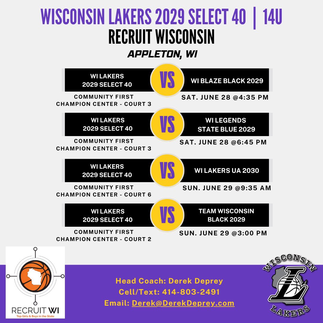 Excited for Recruit Wisconsin this weekend!! ⛹️‍♀️⛹️‍♀️⛹️‍♀️