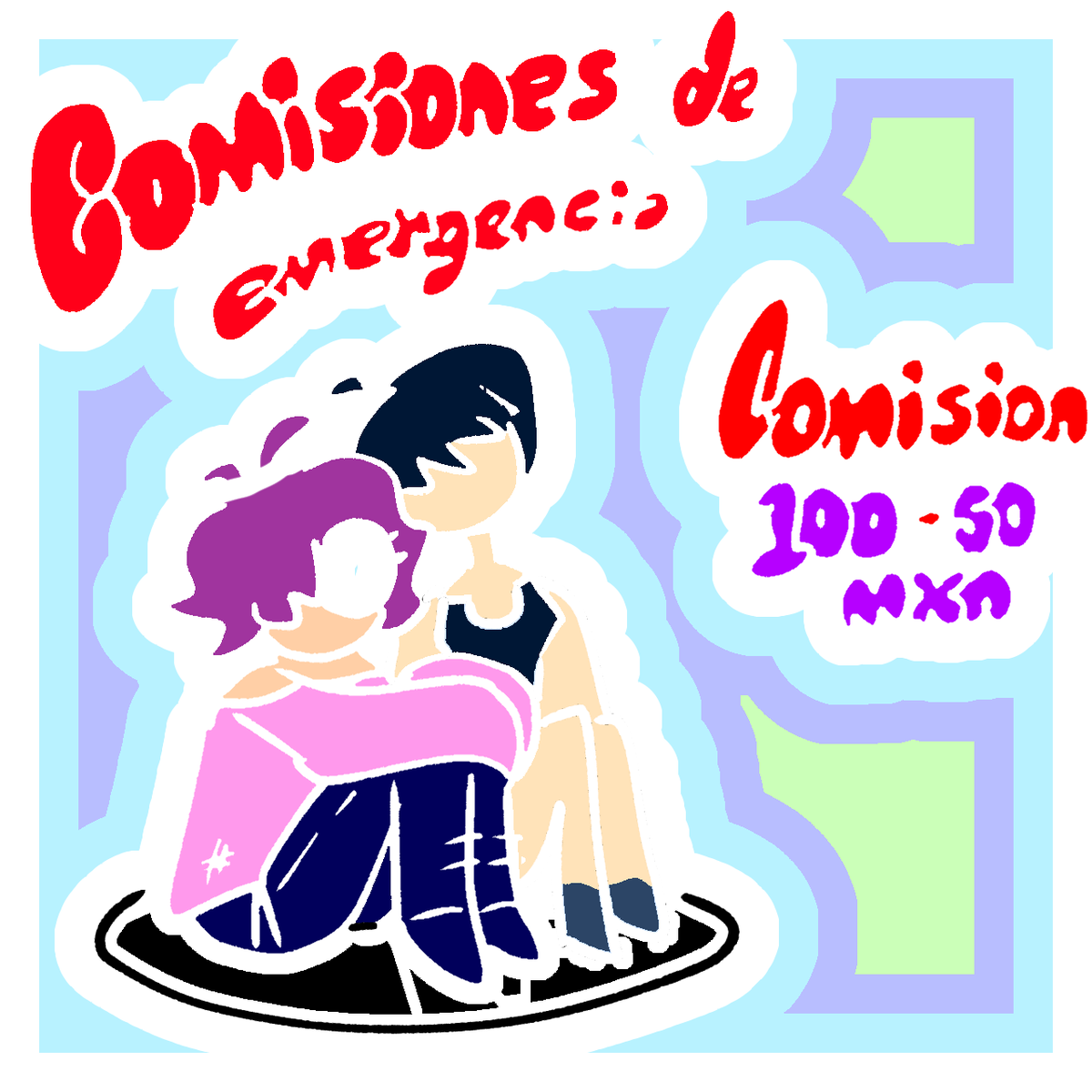 invariantdoor01's tweet image. Ayuda porfavor
Debido a problemas a una persona cercana a mi la hecharon de su casa y yo le he tenido que ayudar, pero se nos ha dificultado mucho el seguir adelante debido a que no ganamos mucho+
#comissionsopen #comissions #ArtistOnTwitter