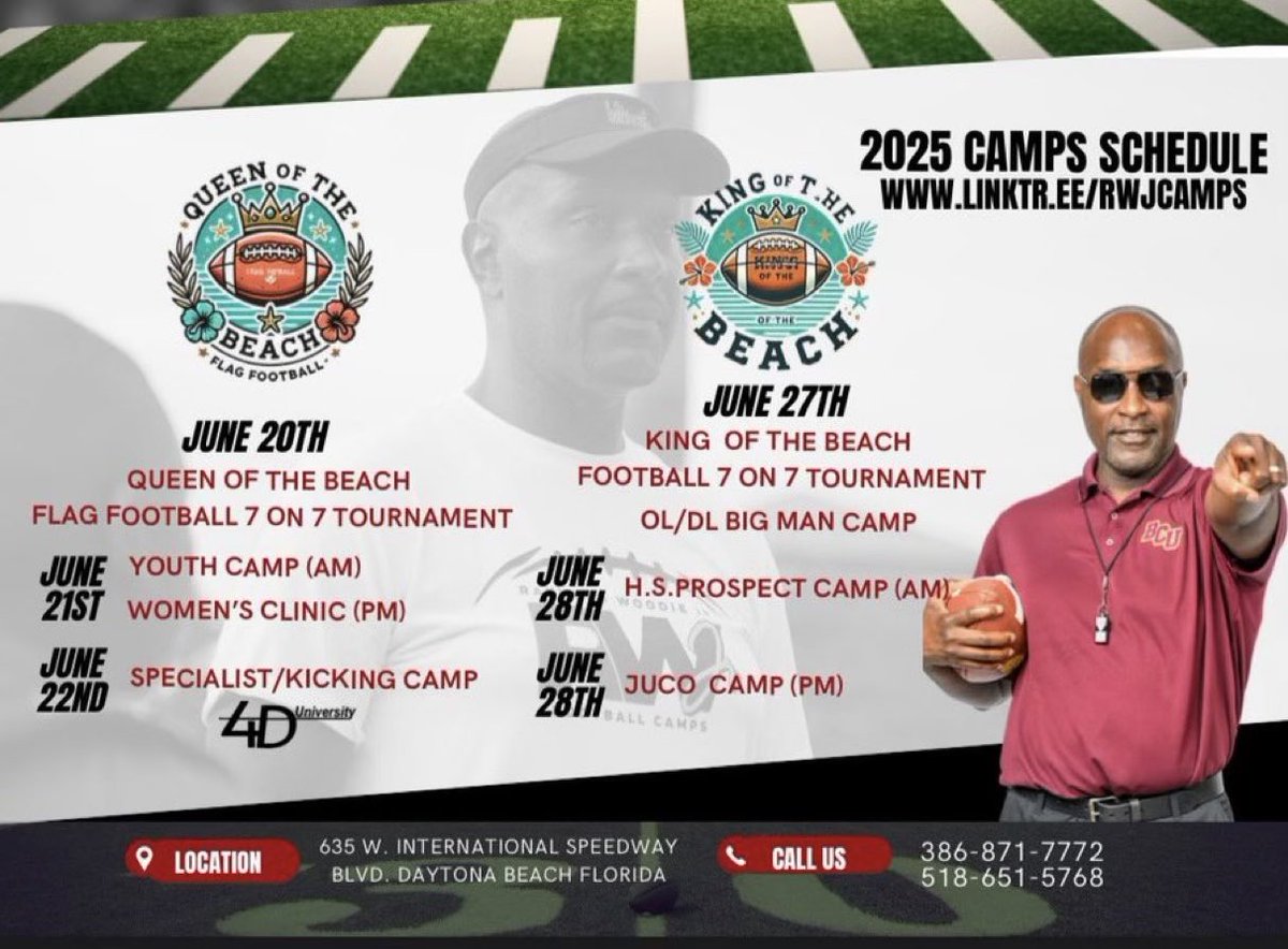 Jakeyvious carter (@jakeyvious_c) on Twitter photo I will be at <a href="/BCUGridiron/">🏈 Bethune-Cookman Football</a> this Saturday for camp. Looking forward to competing.
<a href="/coachwolfe16/">Ryan Wolfe</a> <a href="/bhernyscoutguy/">Brian Herny</a> <a href="/RecruitingBh/">BH Recruiting Assistance</a> <a href="/Horsepower904/">Middleburg Football</a> <a href="/DuvalSports/">Duval Sports</a> I will be at <a href="/BCUGridiron/">🏈 Bethune-Cookman Football</a> this Saturday for camp. Looking forward to competing.
<a href="/coachwolfe16/">Ryan Wolfe</a> <a href="/bhernyscoutguy/">Brian Herny</a> <a href="/RecruitingBh/">BH Recruiting Assistance</a> <a href="/Horsepower904/">Middleburg Football</a> <a href="/DuvalSports/">Duval Sports</a>