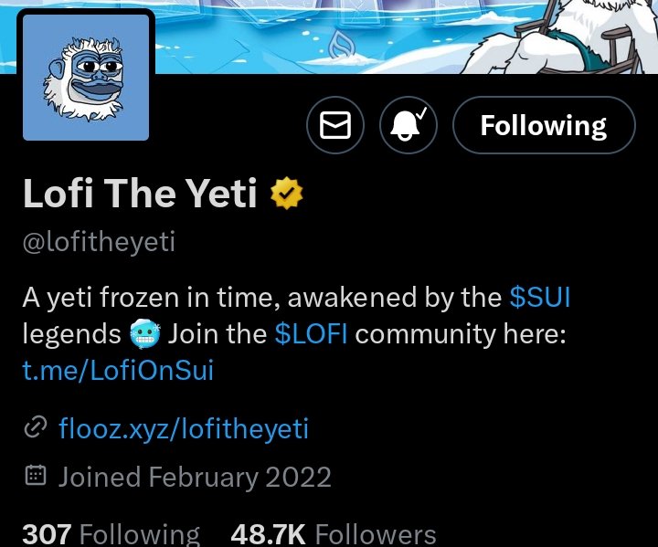 TrinnyGold55's tweet image. 48.5k fam, let&apos;s take @lofitheyeti to 50k
#SuiBlockchain #SUI
