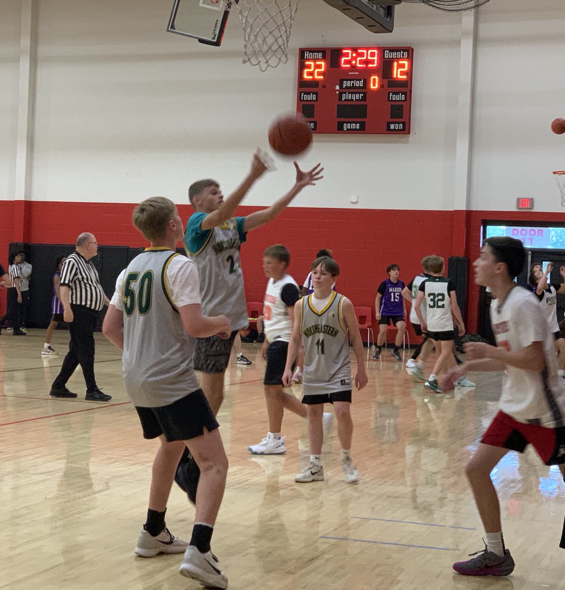JV team battling through some tough competition