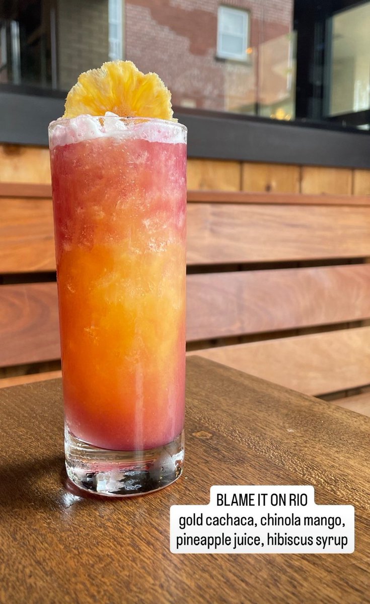 The absolute essence of summer vibes, here in this drink. Found at Perennial on Lockwood in downtown <a href="/OldWebsterWG/">Old Webster - WG</a>. 🔥