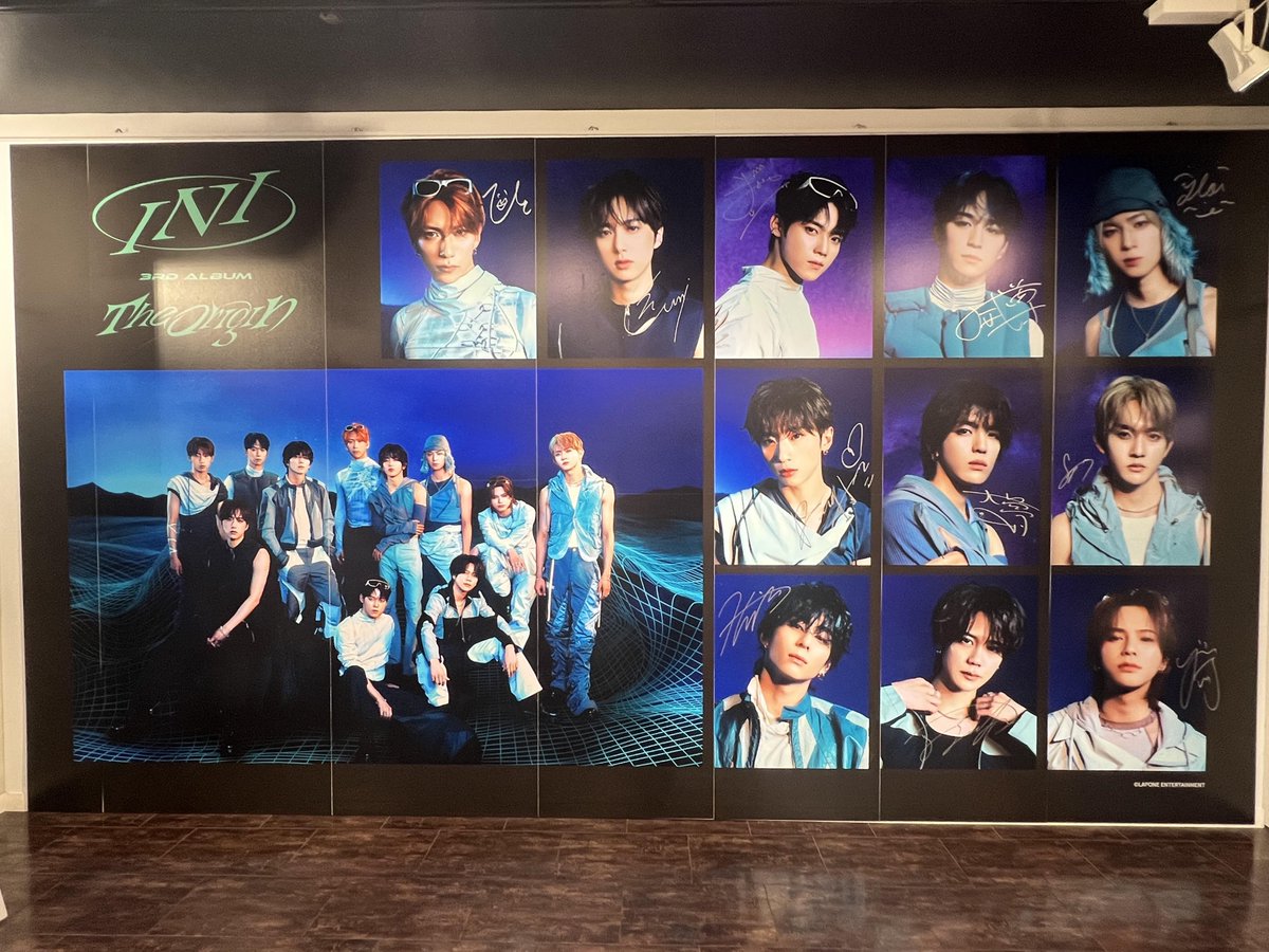 タワ渋INI】 #INI『THE ORIGIN』 店頭分/ご予約分全て5Fレジにて販売中