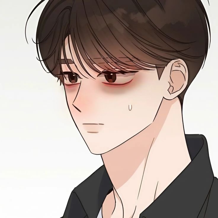 helld00m's tweet image. Berjalan keluar dari asrama dengan muka bengep. Lalu duduk di kursi taman dengan pandangan kosong. “........”