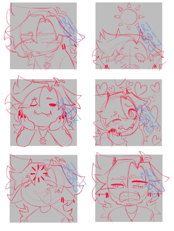 Emote experiments 
#wip #chibi