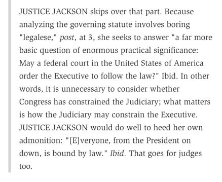 No more shopping for the most sympathetic district court judge 👀
